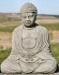 Fully stone Cast Buddha