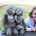 Angels garden ornaments