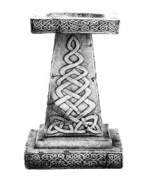Celtic Stone Birdbath